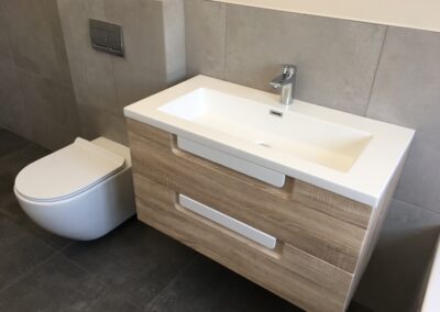 Gallery Toilet and Basin Brown